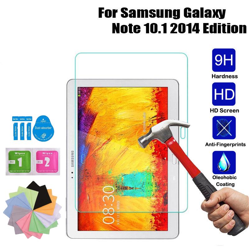 

HD Tempered Glass For Samsung Galaxy Note 10.1 2014 SM-P600 SM-P601 SM-P605 Screen Protector for P600 P605 Protective Film Glass