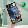 Zorros Espaciales Manta Phone Case For Samsung S26 S25 S24 S23 S22 S21 S20 Edge Ultra Plus FE For Magsafe Glass Case