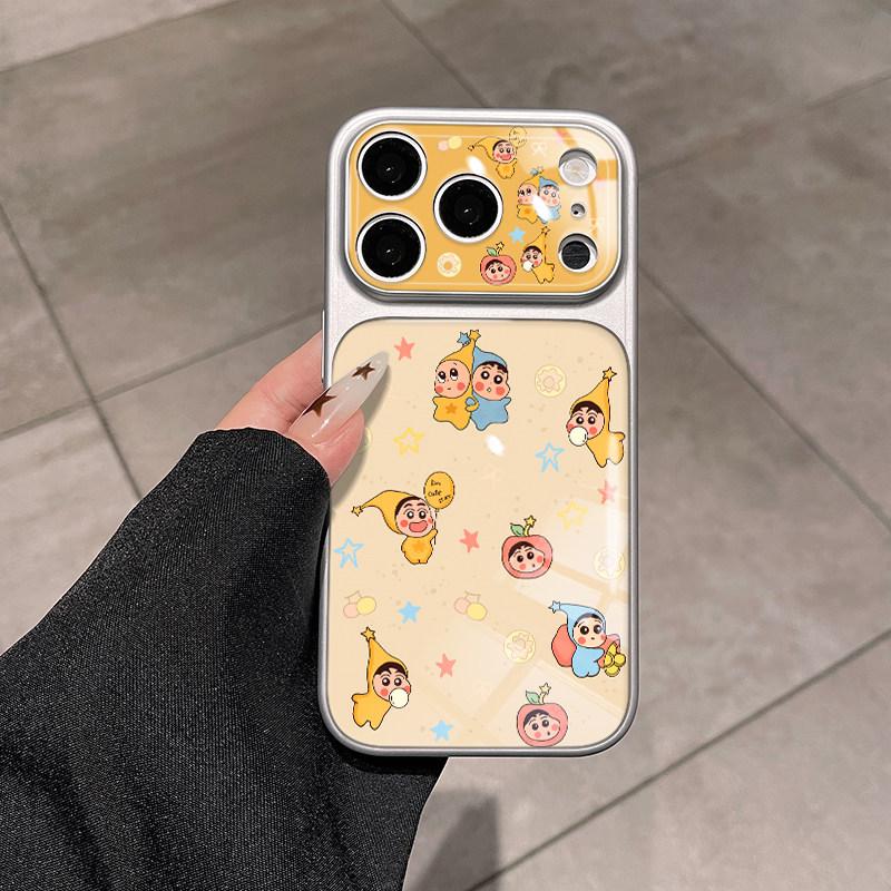 

Shin-chan Cartoon iPhone Case for 16Pro/16Pro Max/17 Pro Max - Girly & Electric. Apple 14 Pro