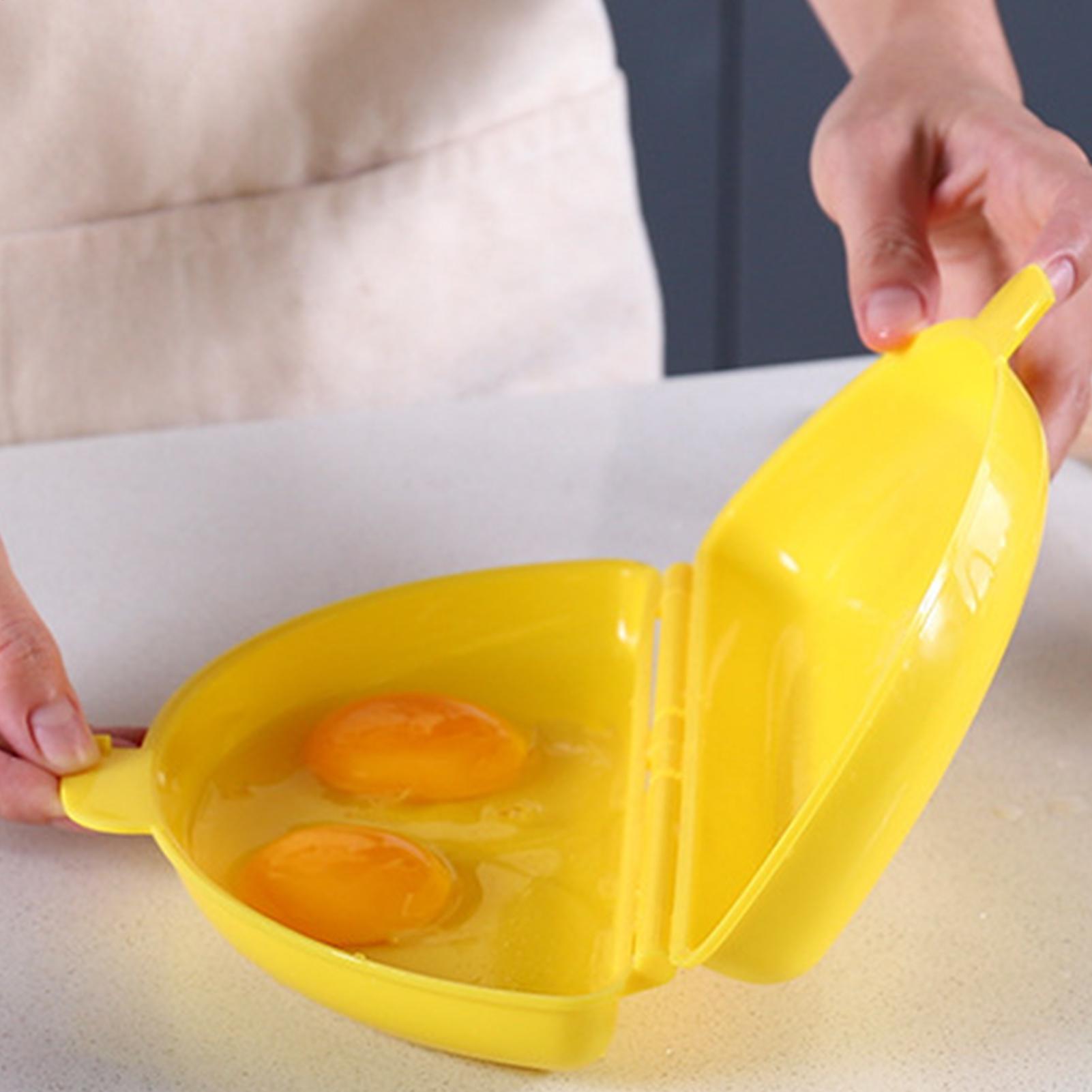 

Microwave Omelette Egg Maker Tray Non-toxic Eggs Steamer Box Silicone Egg Cooker Egg Omelet Poacher Microwave Egg Cooker CN