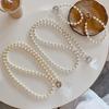 Vintage Style Shijia Pearl Beaded Chain Phone Case Chain Personality Crossbody Bracelet Long Chain Lanyard Portable Bag
