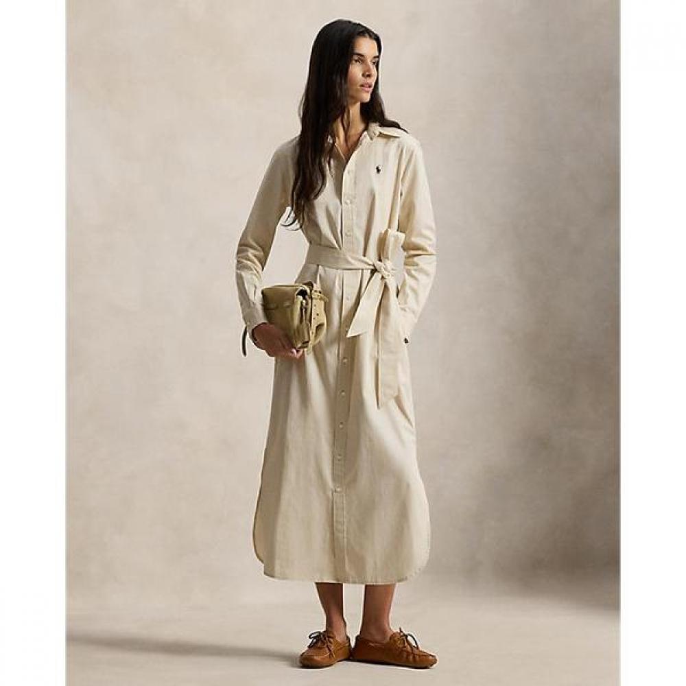 

Polo Ralph Lauren Women S Belt Stripe Cotton Shirt dreSS wmpodrSnfa21038270 6