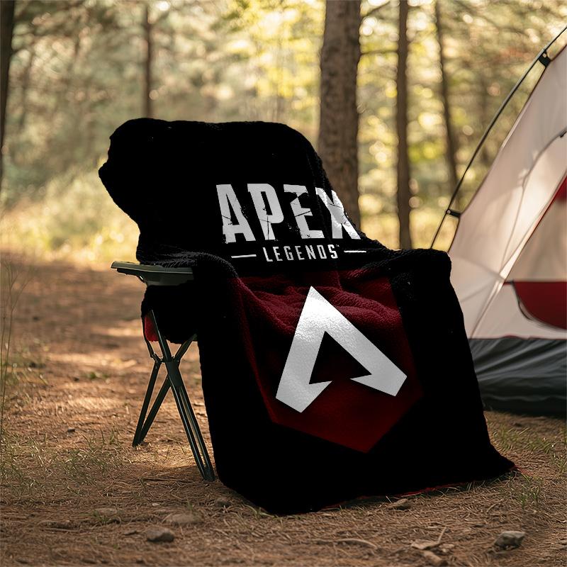 1pc Apex Theme Blanket - Digital Print, Polyester, Cozy for All Seasons, Perfect for Outdoor, and Travel