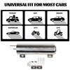 2''x13” / 3''x10” Radiator Coolant Overflow Puke Tank Universal Polished Stainless Steel Radiator Coolant Overflow Tank