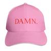 Kendrick Lamar Damn Baseball Cap Cotton Twill Breathable Contrast Two Tone Brim Snapback Flat Bill