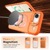 High Quality Liquid Silicone Magnetic Phone Case for iPhone 17 13 14 15 16 Pro Max Shockproof Cover Metal with Camera Frame
