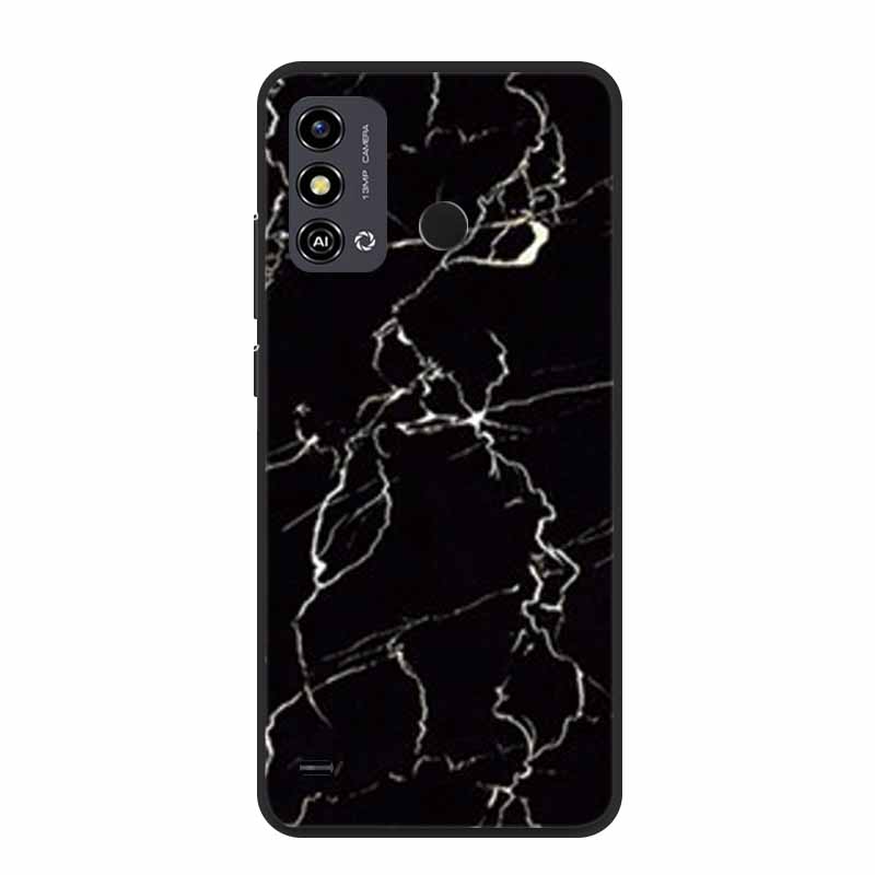 For ZTE Blade A53 Case Marble TPU Silicone Soft Back Cover Cases for ZTE Blade A53 A 53 Para 6.52" Cute Mica Painting New Coque