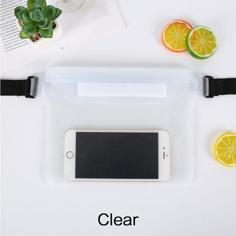 

Waterproof Swimming Bag Ski Drift Diving Shoulder Waist Pack Bag Underwater Cell Phone Bags Case Cover for Beach Boat Sports чистый