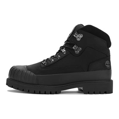 Timberland Heritage Series Vollnarbenleder Gummi Wasserdicht Abriebfest Bequem Trendige Knöchel Outdoor-Stiefel Herrenstiefel Schwarz A2QQ7