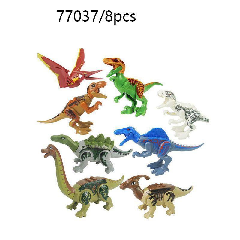 Vivid Jurassic World Dinosaur Building Blocks With Movable Parts For Kids