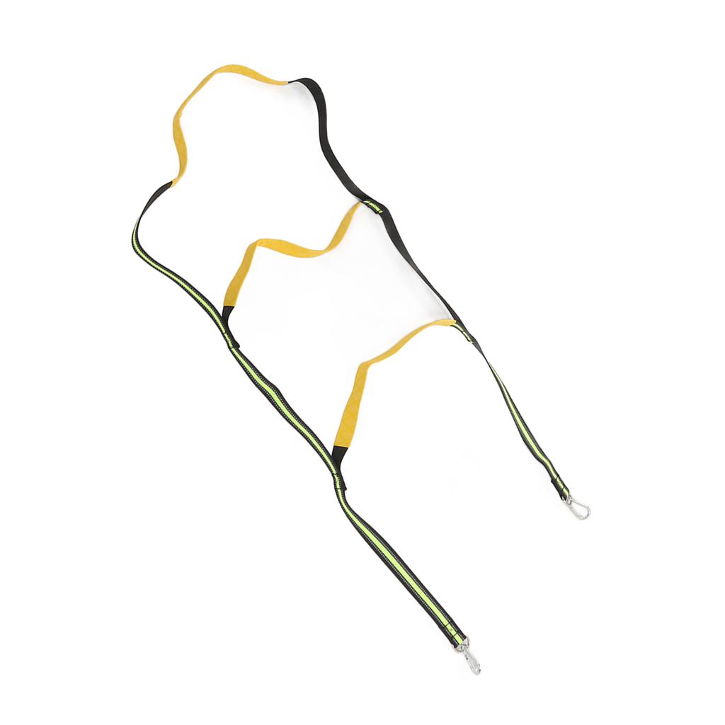 Boat Marine Rope Ladder Boarding Rope Ladder for Inflatable Boat Kayak Motorboat Canoeing Fluorescent Green 3 Stairs