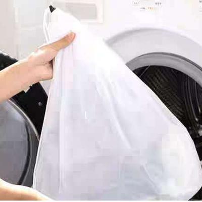 Sacos de Lavar de Malha de Nylon Roupa Íntima Sutiã Saco de Lavanderia Cesto Organizador Doméstico Limpo Cordão Porta de Feixe Limpeza Doméstica