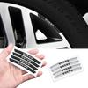 4pcs Aluminum Car Emblem Wheel Rim Stickers Decor Accessories For Volvo Rdesign T6 AWD C30 C70 S40 S60 S70 S80 S90 V40 V50 V60