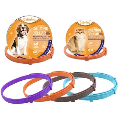 Beruhigendes, beruhigendes, verstellbares Halsband zur Stressreduzierung für Haustiere, Halskette für Hunde und Katzen, zur Linderung von Angstzuständen