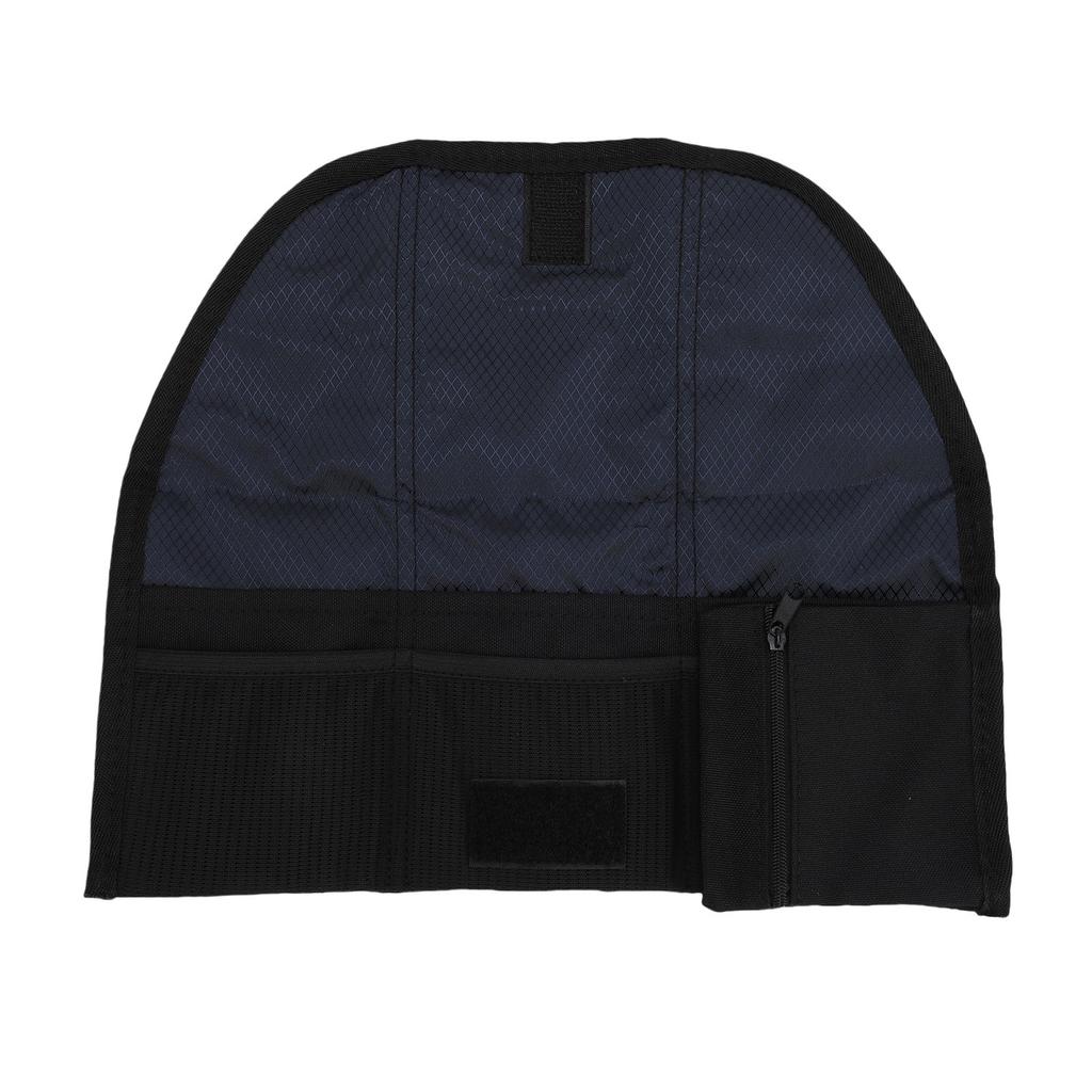 Road Bike Saddle Bag Polyester Multi Compartments Touch Fastener Compact Bike Tool Storage Tail Bag for Repair