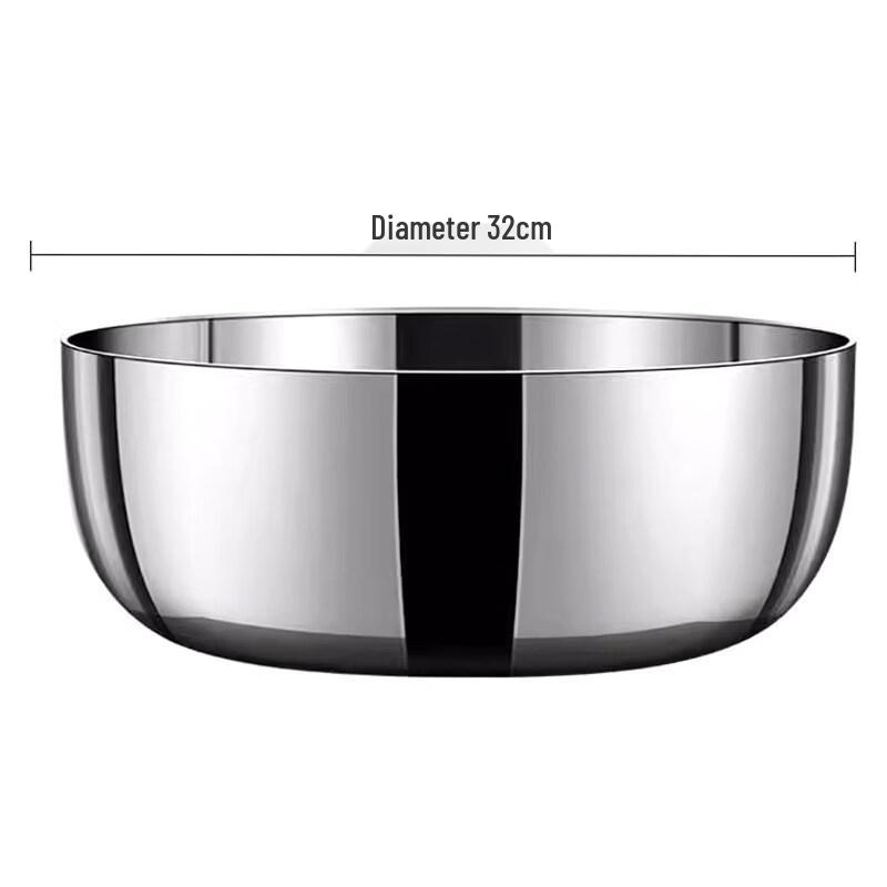 ZISIZ 32 см Эмалированная миска для замешивания теста