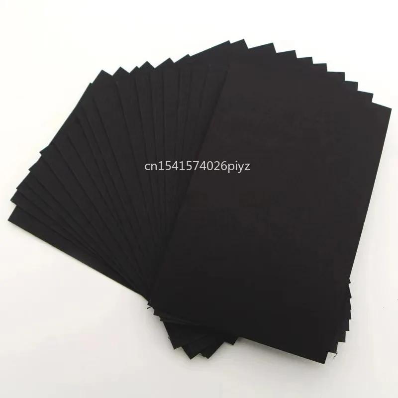 10pcs Blank Greeting Card Kraft Paper Postcard Vintage Blank Diy Hand Painted Graffiti Message Postcard Label Paper Tag Card чёрный