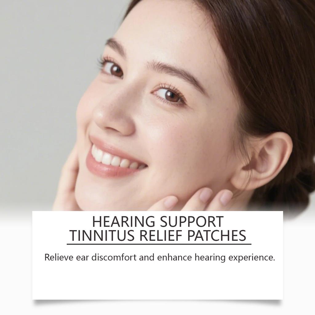 Ear Noise Plaster, Ear Care Patch, Reduces Tinnitus, Noise And Ear Discomfort, Suitable For Travel, Flight And Sleep
