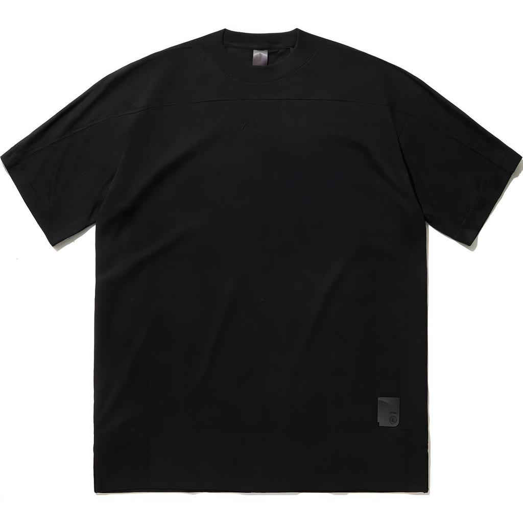 Li Ning X Jackie Chan Collaboration Kung Fu Series Printed Round Neck Comfortable Versatile Breathable Loose Short Sleeve T-Shirt AHSU195-2