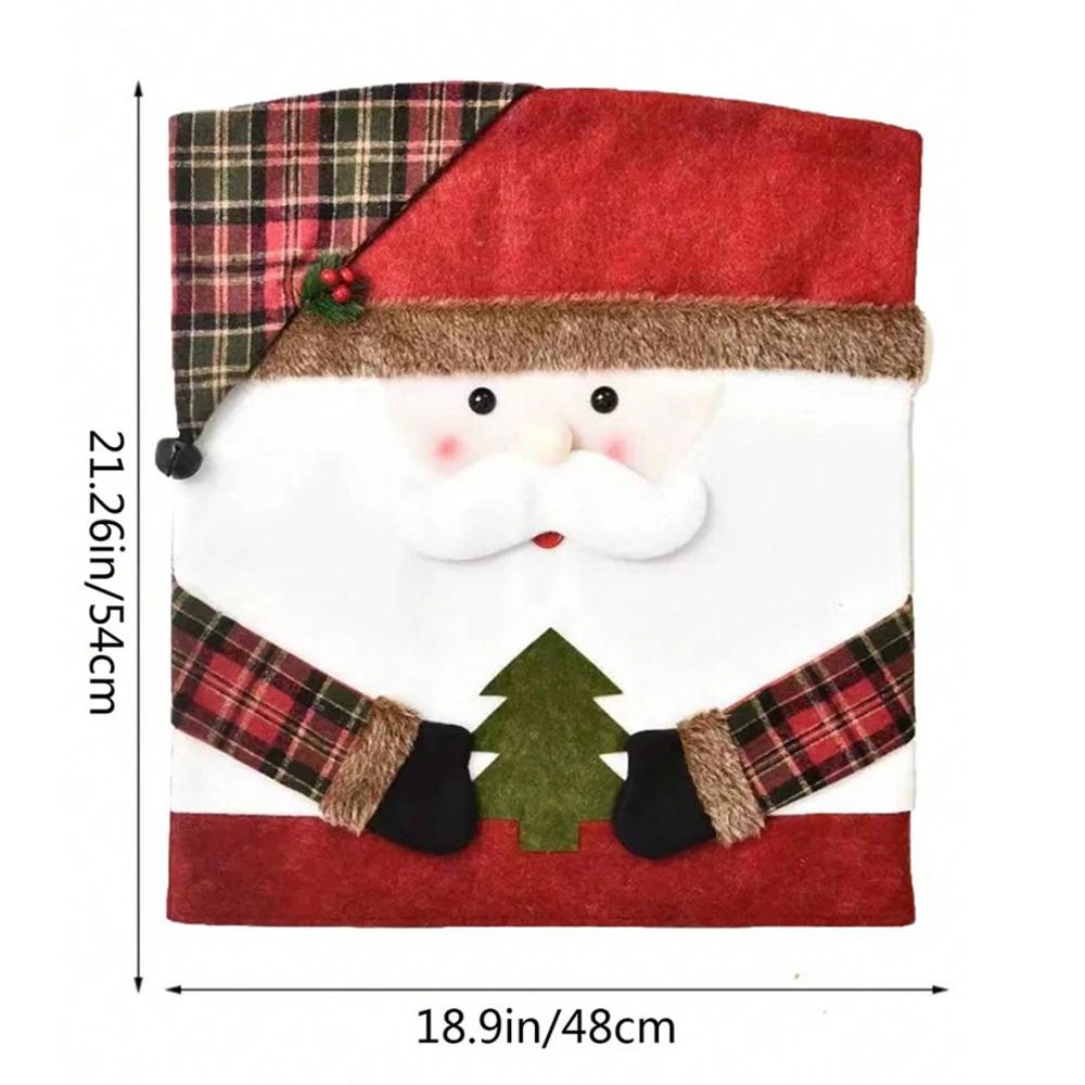 Christmas Decoration Chair Set Stool Set New Doll Chair Cover Europe and the United States Decorative Home Furnishings Supplies As Pictures Shown 2590₽