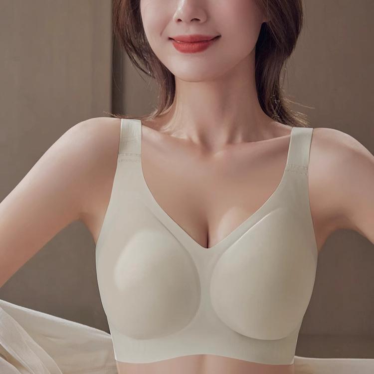 Large Size Bra Full Cup Bra Women's Seamless Collection of Accessory Breasts Gathering and Anti Sagging Bra