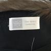 Tag Attached SAGA FOX Silver Fox Fur Tippet Scarf Brown × White 96×15(USED)