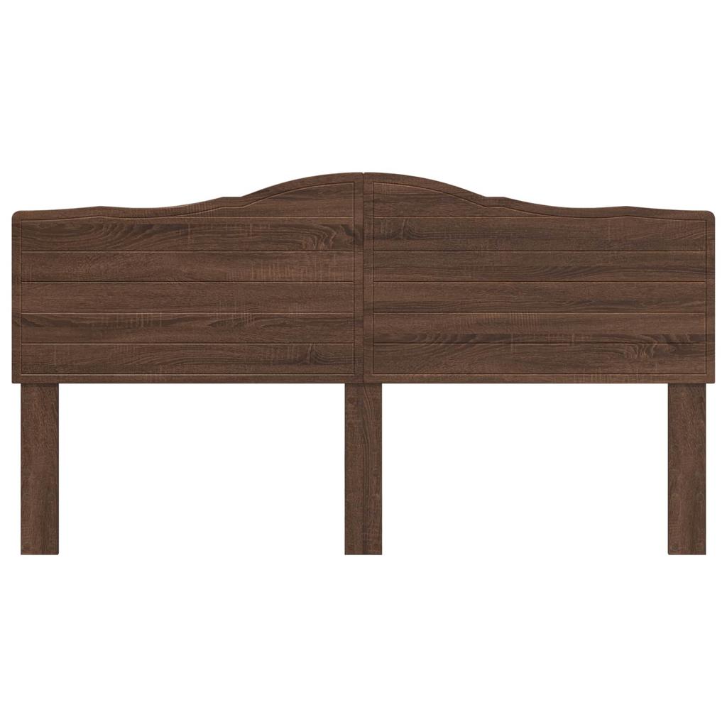 Headboard in Brown Oak Look Made of Wood Based Material