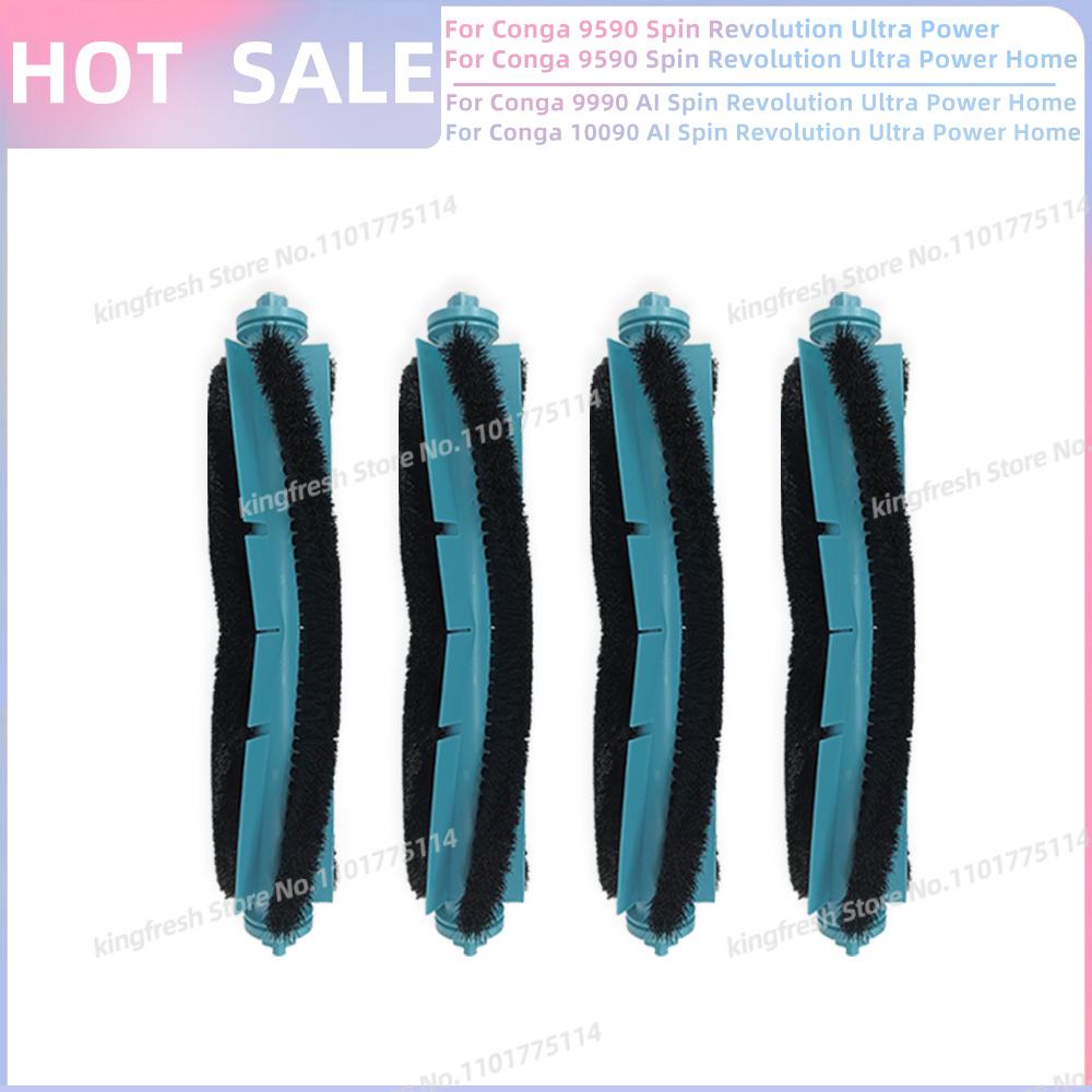 Fit For Cecotec Conga 9590 / 9990 / 10090 AI Spin Revolution Ultra Power Home Parts Main Side Brush Mop Cloth Filter Dust Bag