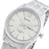 MTP-1335D-7A Quartz Men's Watch - White Silver/Silver