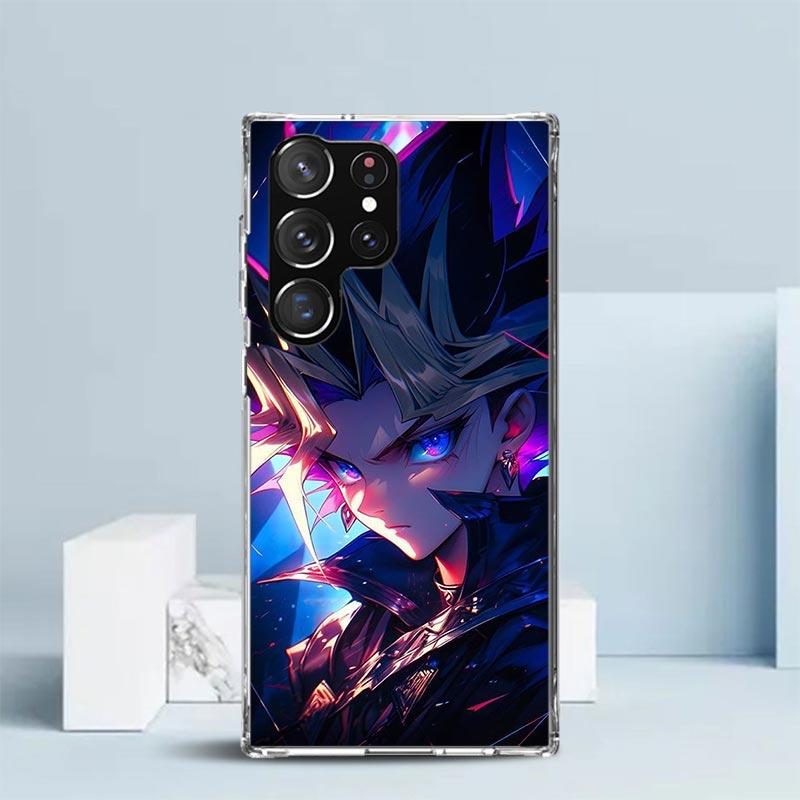 Yu-Gi-Oh! Anime Soft Cover for Samsung Galaxy S25 Edge S26 S24 S23 Ultra Phone Case S22 S21 Plus S20 FE Print Pattern Shell Gala