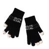 Winter Touchscreen Anti-pilling Bean Fish Gloves - Cute & Warm for Students