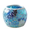 European Style Glass Mosaic Candle Holder, Bar Decoration, Colored Glass Candle Holder Decoration, Creative Candle Cup Ornament