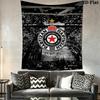 Partizan poster Wall Hanging Printed Fabric Blanket Decorative Tapestries for Bedroom Living Room Home Decor