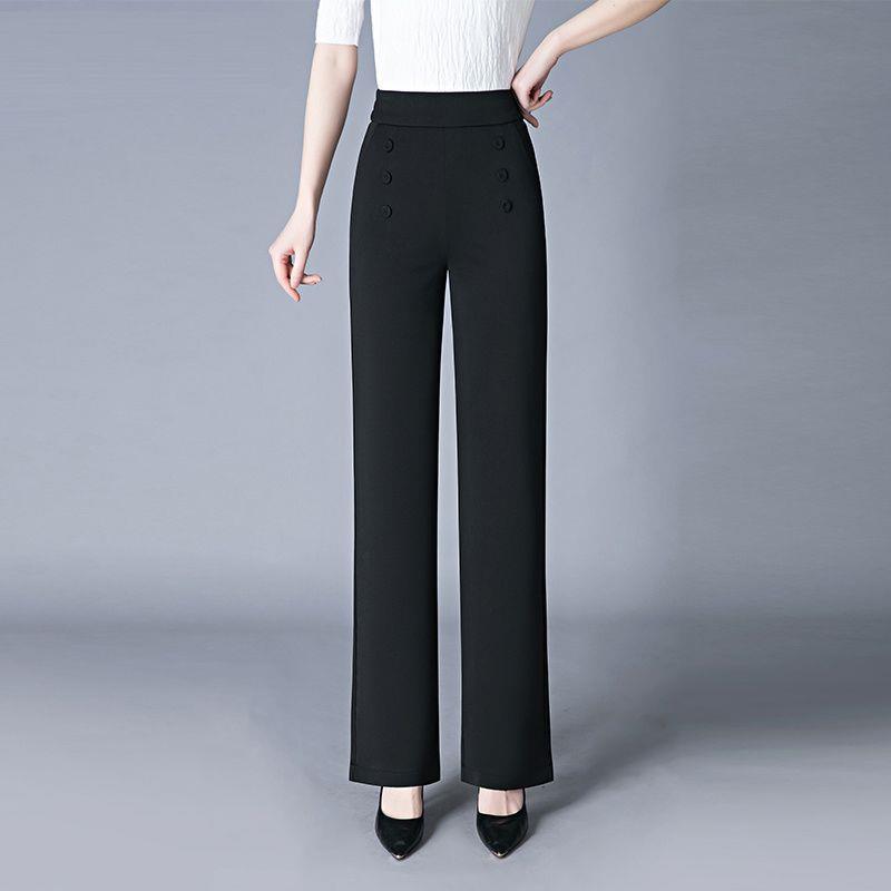 Spring 2026 Women's High-Waisted Slimming Wide-Leg Pants - New Arrival