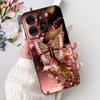 For Motorola G05 G15 Power G35 G55 G75 E15 Phone Case Back Cover Girly Fashion Flower Butterfly Paintong Soft TPU Bumper Fundas