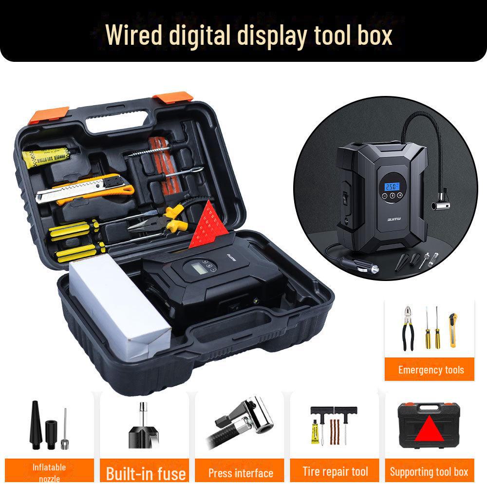 Portable Digital Display Mini Air Pump for Cars and Off-Road Vehicles