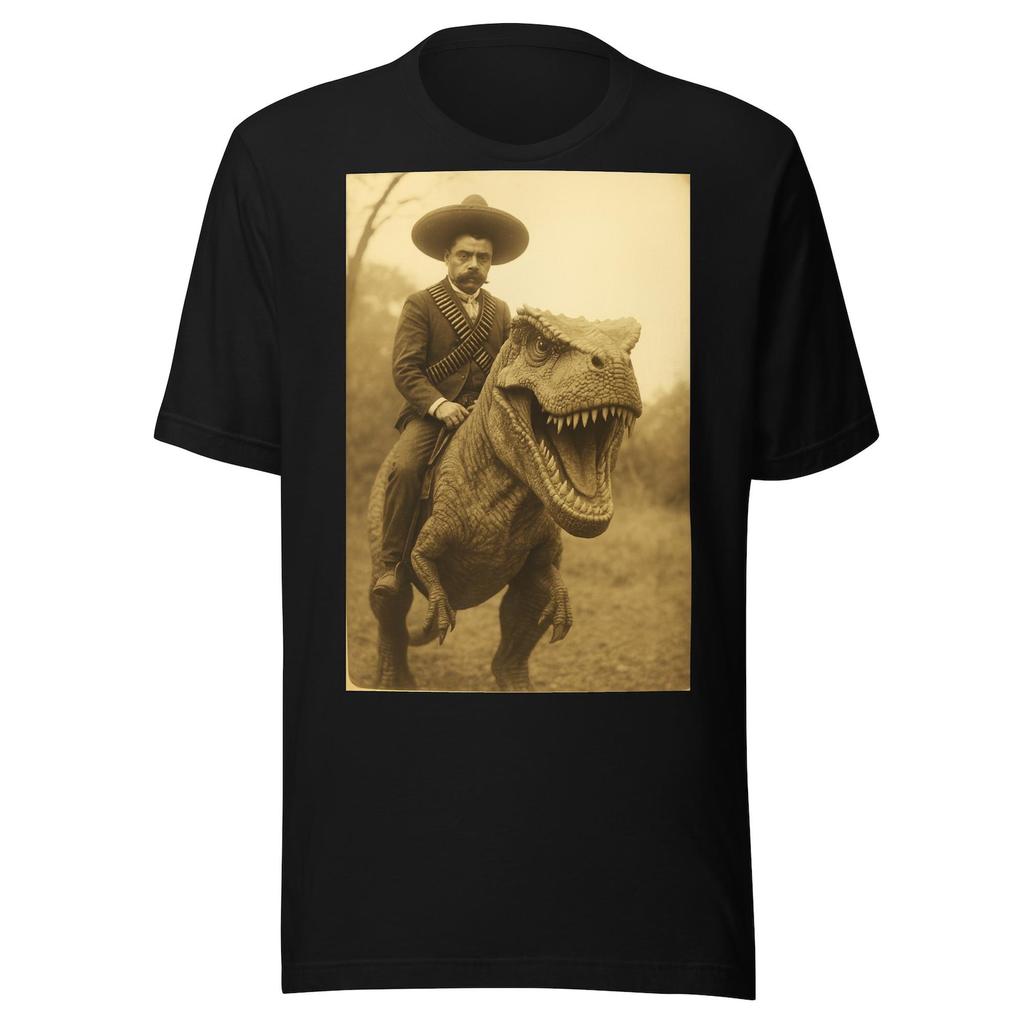 Emilioano Zapata Dinosaurio Unisex t-shirt