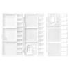 Kids' Watercolor Gouache Mixing Palette - Rectangular Plastic Art Tray