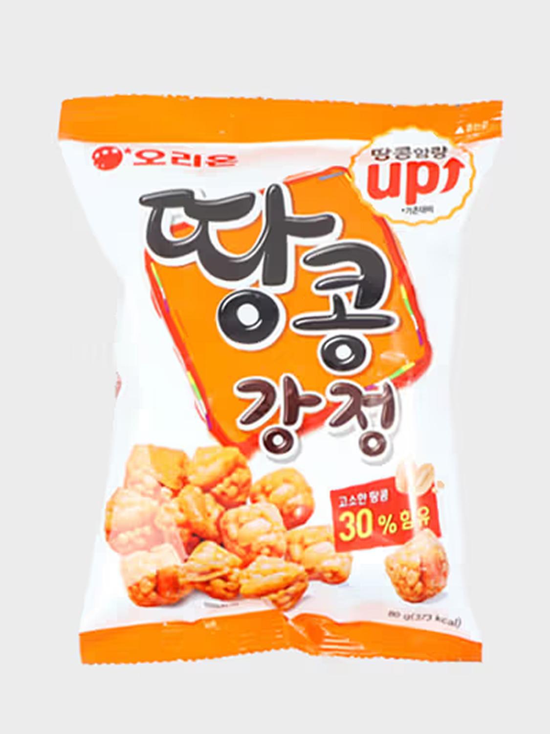 Orion Peanut Crunch Snack 80g 1ea