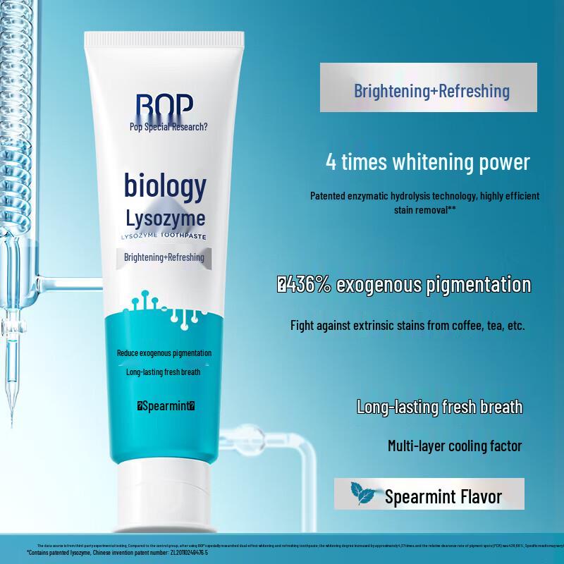 BOP Bio-Lysozyme Whitening Toothpaste