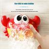 Crab & Frog Bubble Machine: Musical Bath Toy for Kids - Douyin Electric Bubble Maker