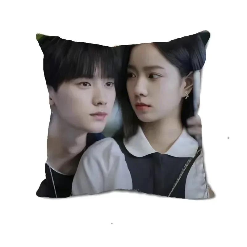 Zhou Yiran Zhuang Dafei HD Poster Double-sided Printed Pillowcase TV You Are Desire Drama Stills Home Car Decor Cushion Cover