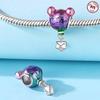 Fairy Tale Collection Merrygoround Ferris Wheel Princess Prince Charm Copper Bead Charms Pendant Compatible With Diy Women Bracelets Jewellery Gift