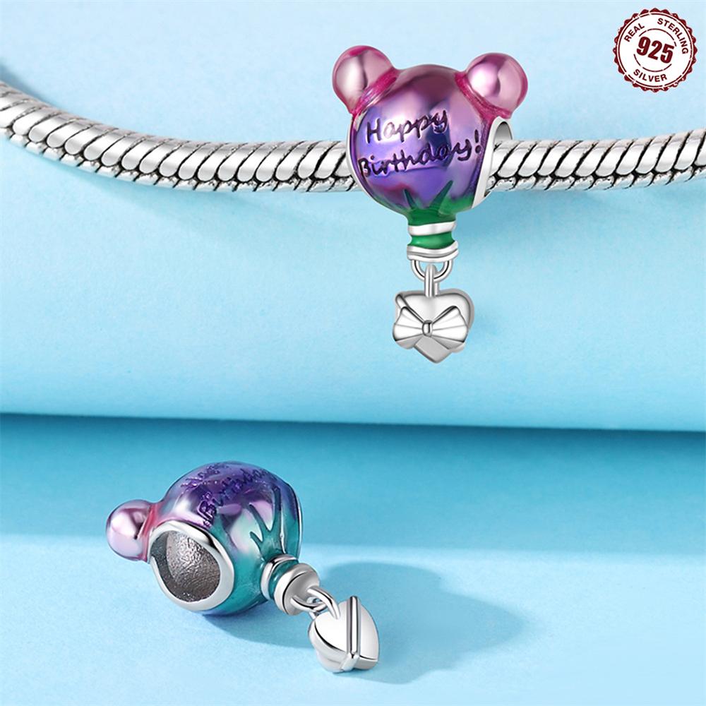 Fairy Tale Collection Merrygoround Ferris Wheel Princess Prince Charm Copper Bead Charms Pendant Compatible With Diy Women Bracelets Jewellery Gift