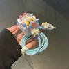 3D Crayon Shin-Chan Charger Data Cable Protector Case Winder Kits For Iphone Ipad 18W 20W Protective Cover Data Line Anti-Break
