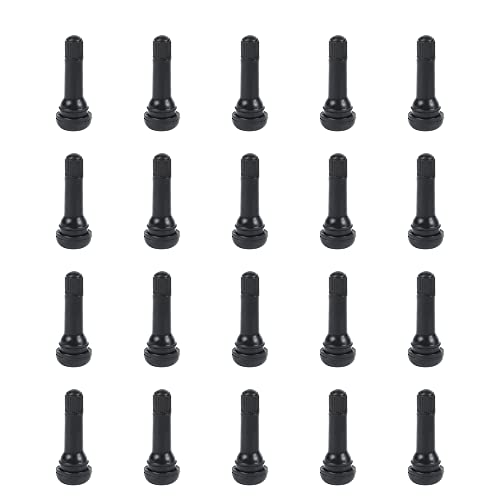 

P.CREST Воздушный клапан Шина Вставной клапан Сердечник клапана с колпачком (TR414 (20 штук))