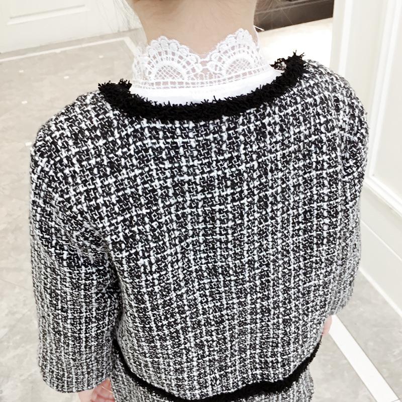 Spring Style Fragrant Jacket & Shorts 2-Piece Set for Girls - CK391