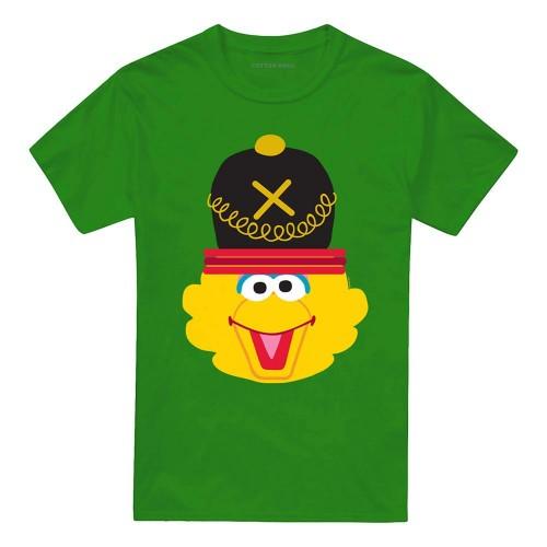 Sesame Street Unisex Adult Big Bird Nutcracker T-Shirt