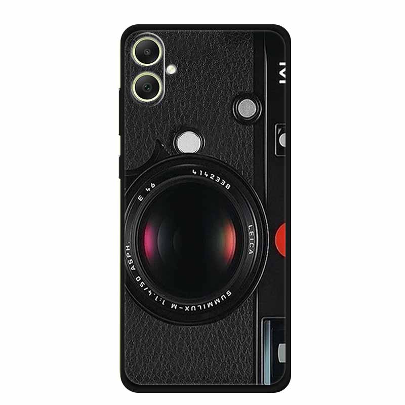 For Samsung Galaxy A05 F05 M05 Case A 05 Coque Black Silicone TPU Soft Back Cover Case For Samsung Galaxy A06 M06 F06 Phone Case