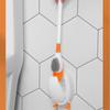 Creative Duck Shape Floor-to-ceiling Toilet Brush Set Silicone Brush Soft Brush To Clean The Toilet Floor